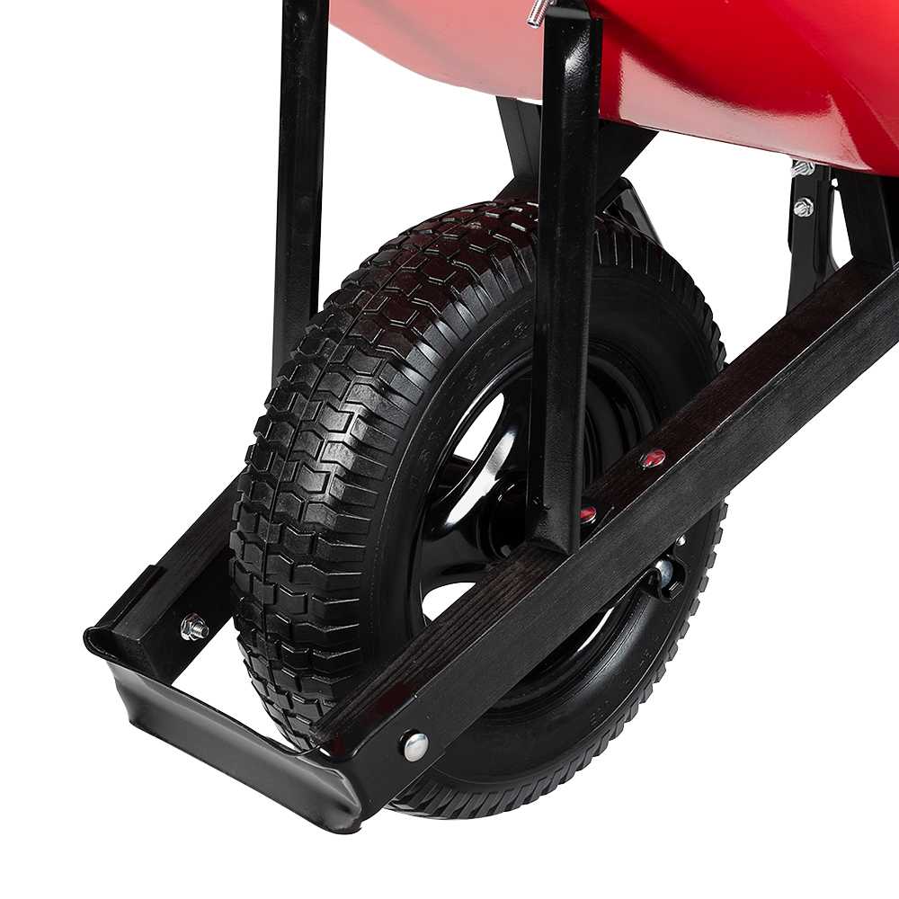 WULKEN ELITE Industrial Wheelbarrow with Steel Tray Wulken Elite 6&nbsp;ft³