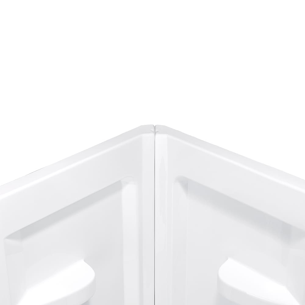 Douche en coin ronde Claire verre clair finition chrome 36&nbsp;po