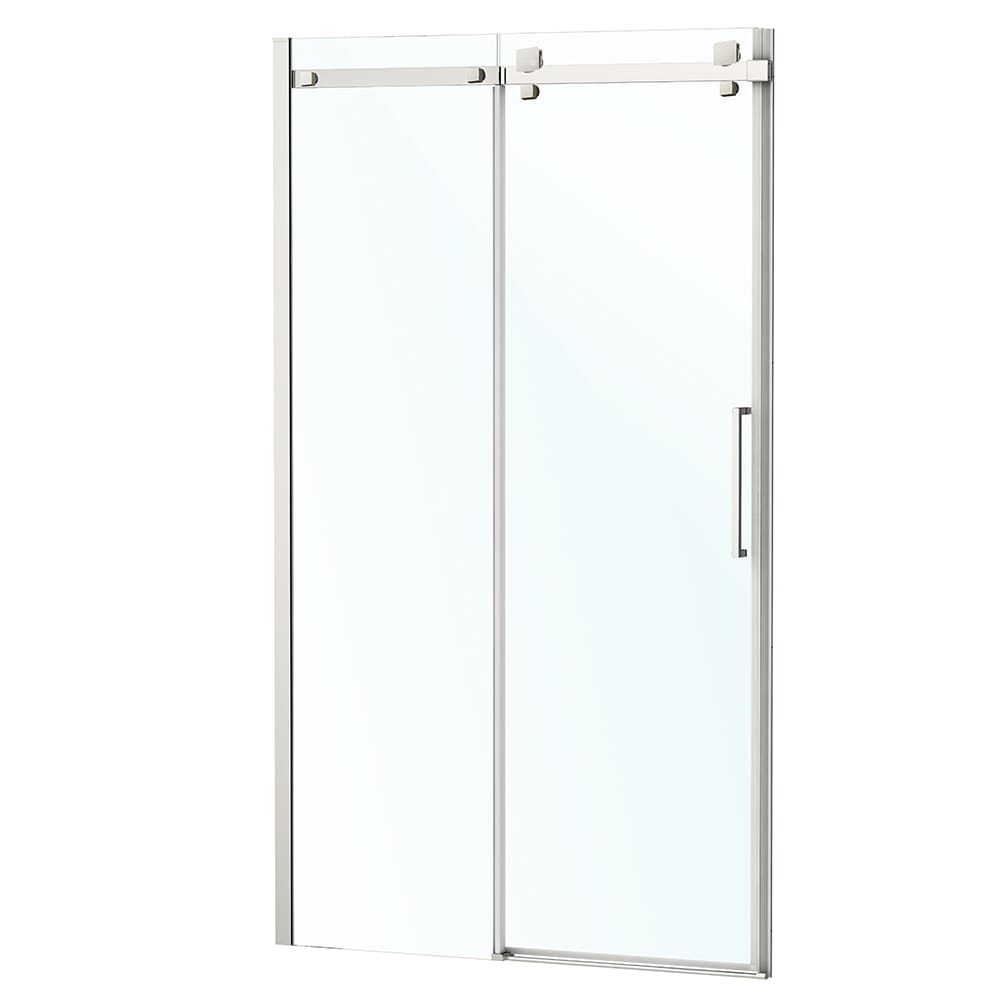 Porte de douche coulissante Alaska finition carrée chrome 48&nbsp;po TASSILI SUPRA