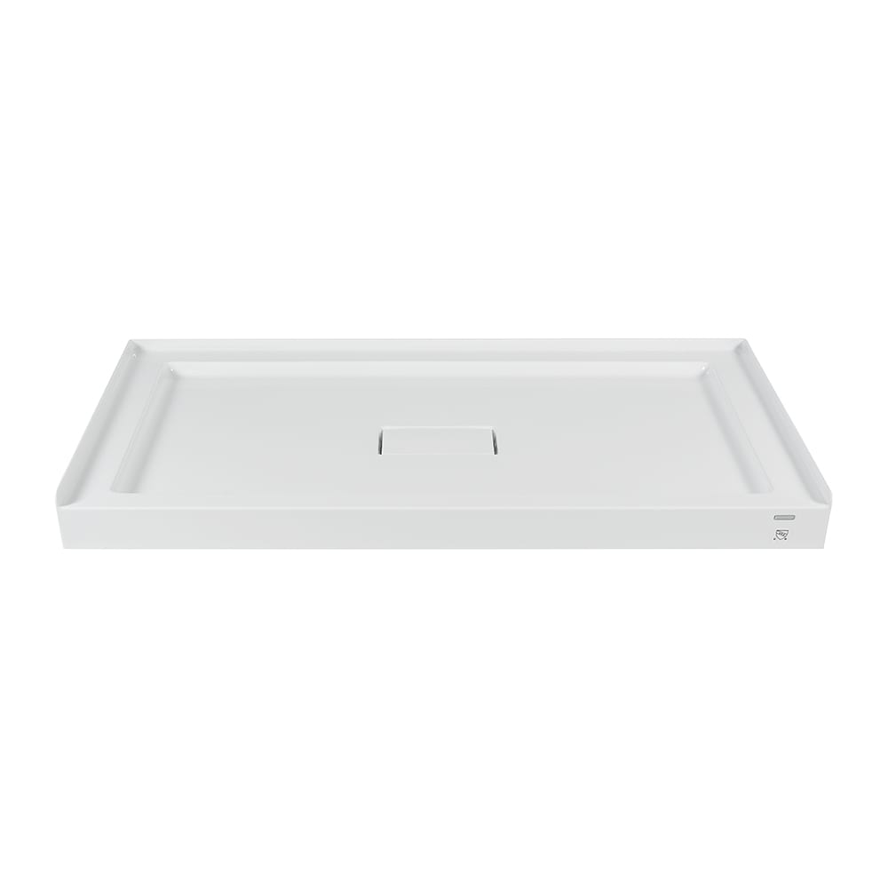 Douche en coin Alaska finition ronde chrome 48&nbsp;po&nbsp;x&nbsp;32&nbsp;po TASSILI SUPRA