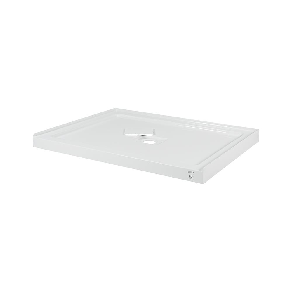 Douche en coin Alaska finition ronde chrome 48&nbsp;po&nbsp;x&nbsp;32&nbsp;po TASSILI SUPRA