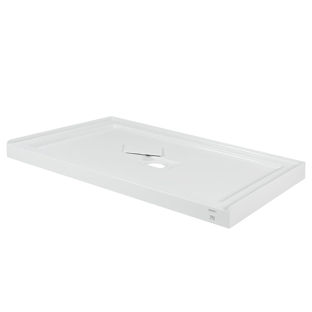 TASSILI SUPRA Alaska Alcove Shower Round Finish Chrome 60&nbsp;in&nbsp;x&nbsp;36&nbsp;in