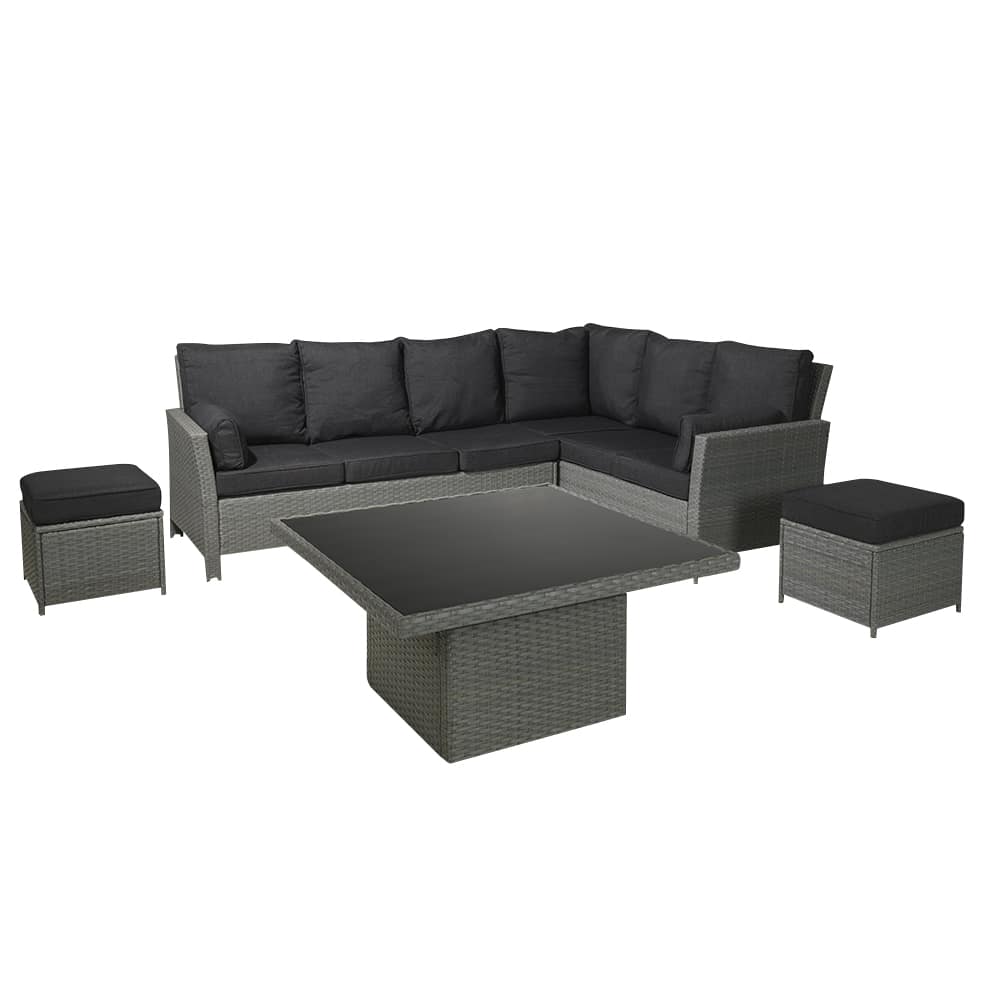 Ensemble de détente Cancun 7 places VERTUO