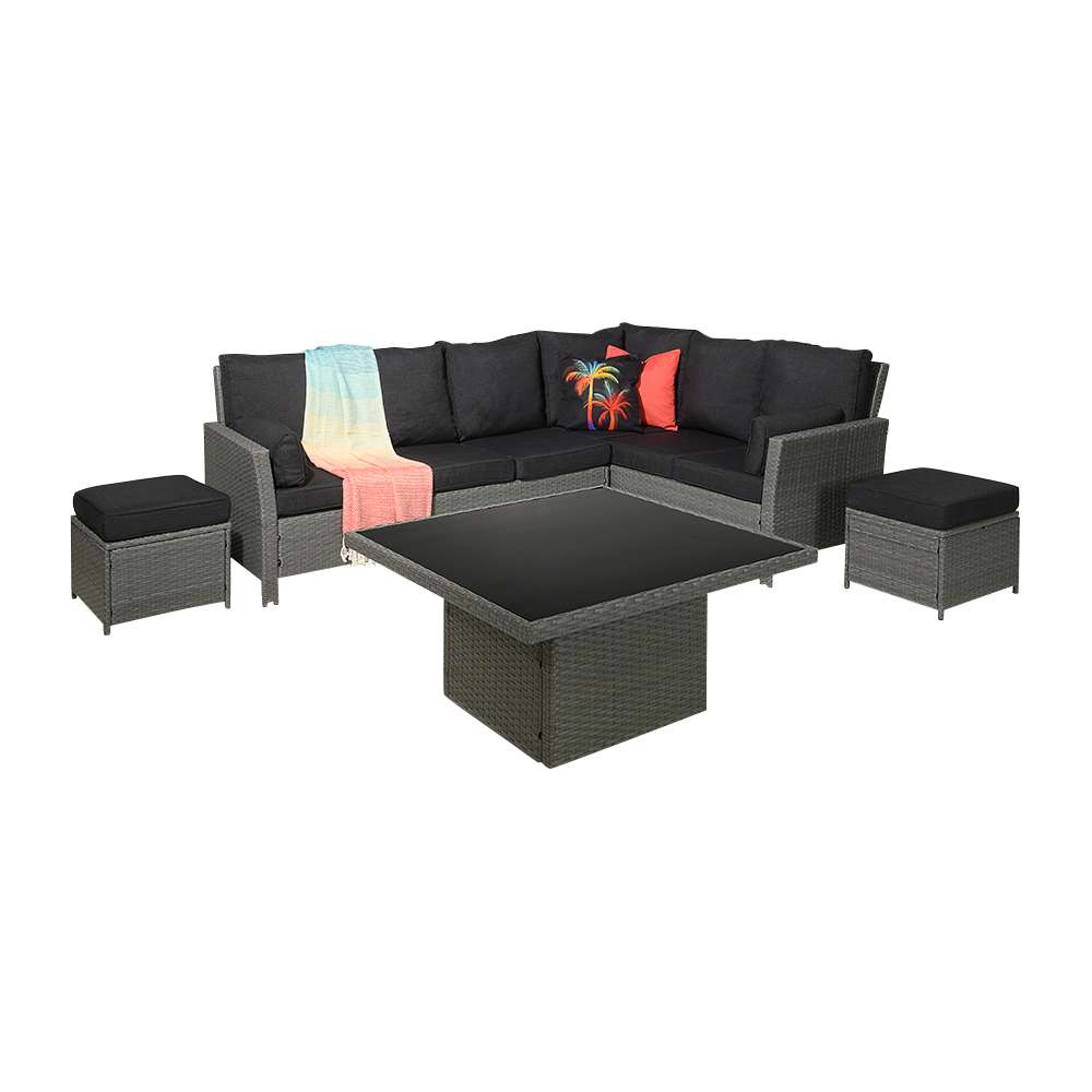 Ensemble de détente Cancun 7 places VERTUO