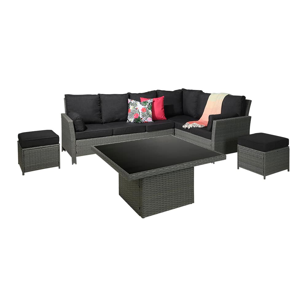 Ensemble de détente Cancun 7 places VERTUO