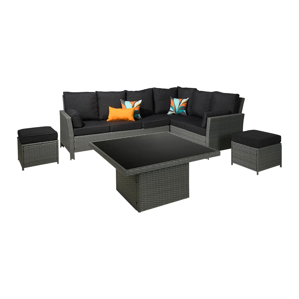 Ensemble de détente Cancun 7 places VERTUO