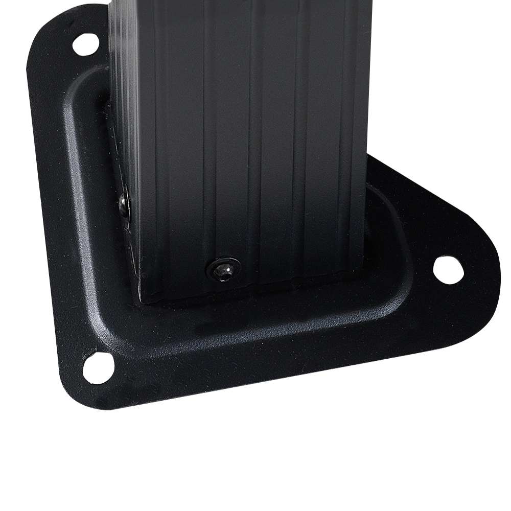 Abri soleil en aluminium et acier Olden noir 10&nbsp;pi&nbsp;x&nbsp;12&nbsp;pi