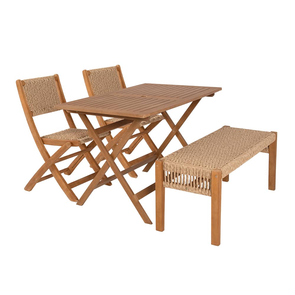 Ensemble de meubles de jardin 4 places VERTUO