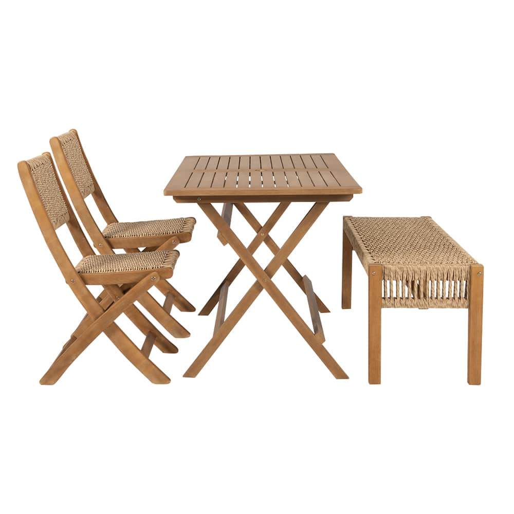 Ensemble de meubles de jardin 4 places VERTUO