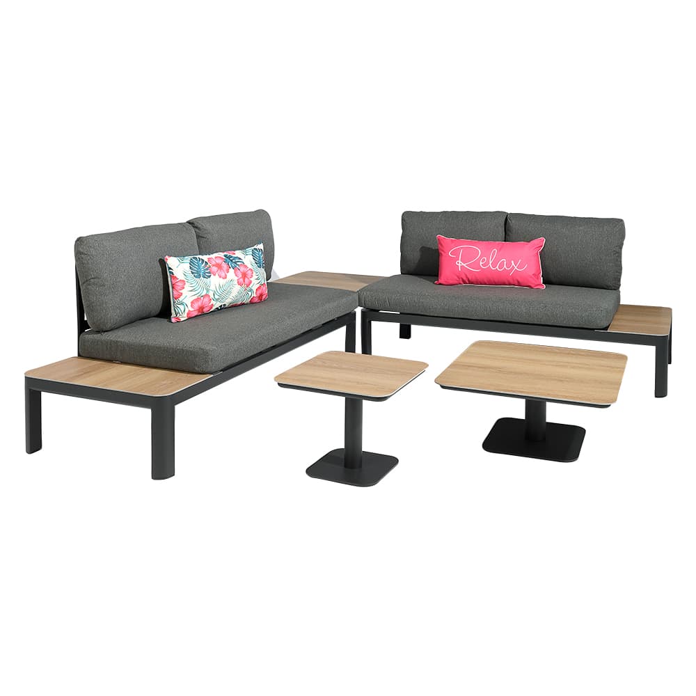 Ensemble de détente Copenhague 4 places VERTUO