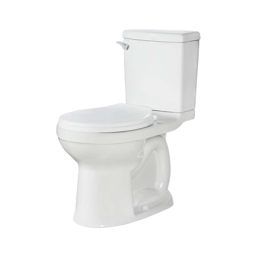 Milano 2-Piece Single-Flush Round Toilet White 4.8&nbsp;L