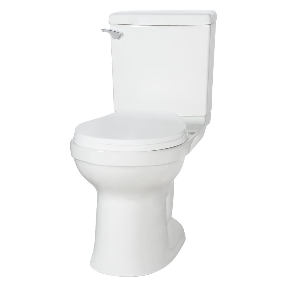 Milano 2-Piece Single-Flush Round Toilet White 4.8&nbsp;L