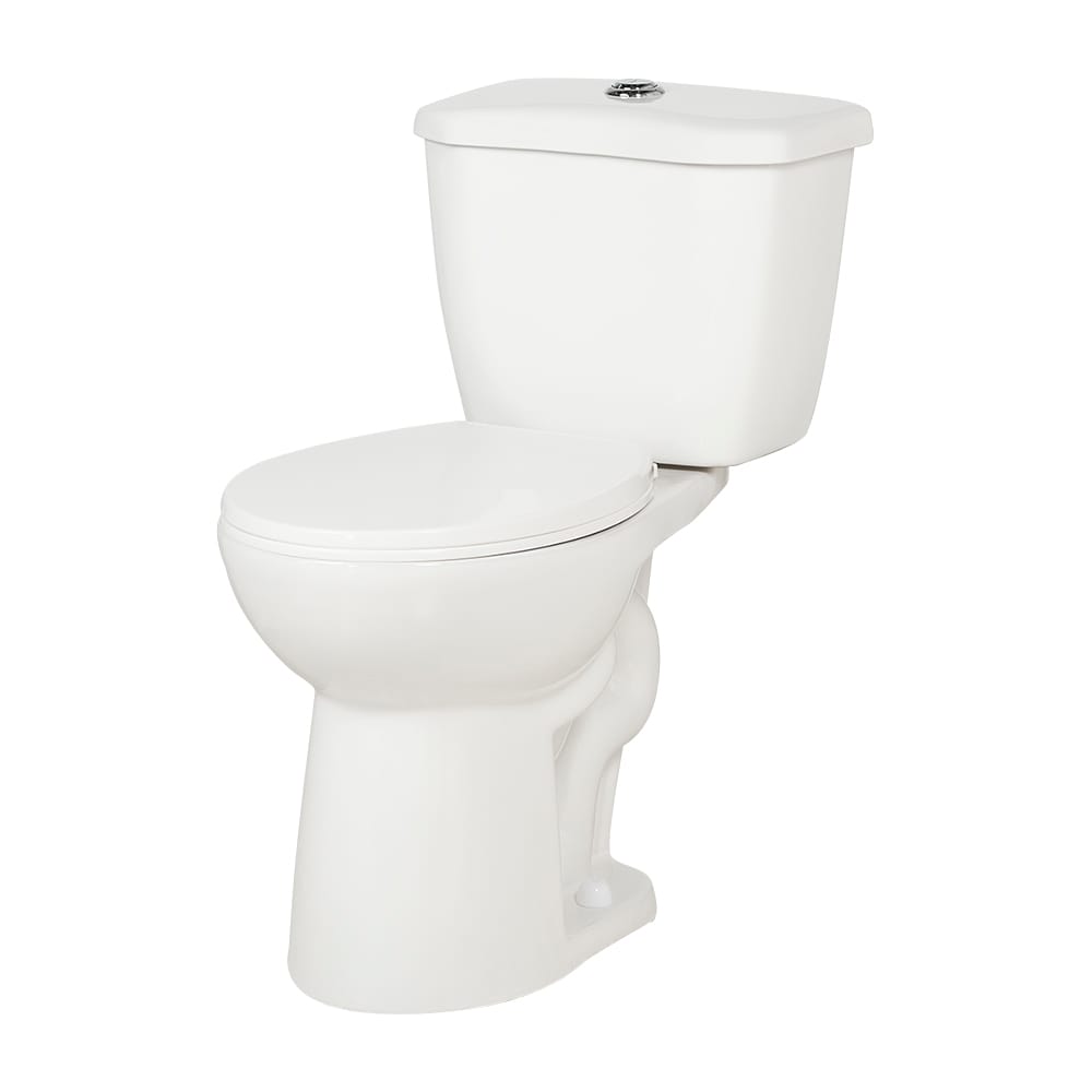 Toilette 2 pièces à double chasse blanche Stan 4 L/6 L