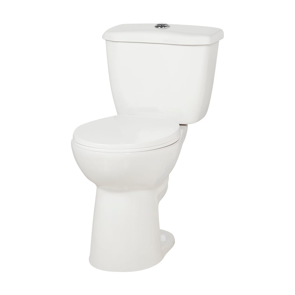 Toilette 2 pièces à double chasse blanche Stan 4 L/6 L