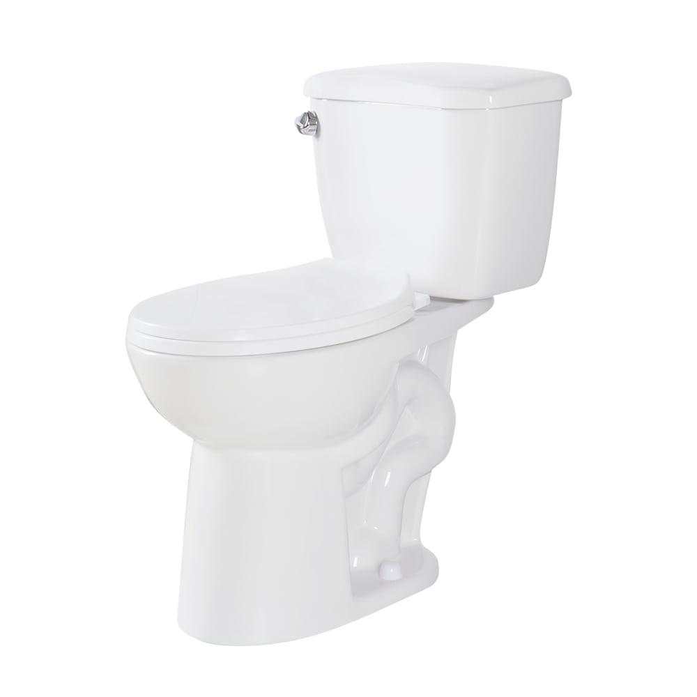 Toilette 2 pièces à simple chasse blanche Agnes 4,8 L