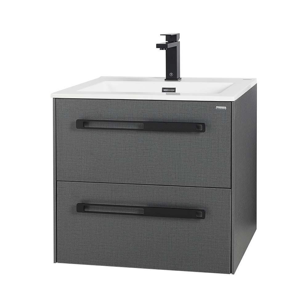 Meuble-lavabo Elina fini sergé 24 po TASSILI SUPRA