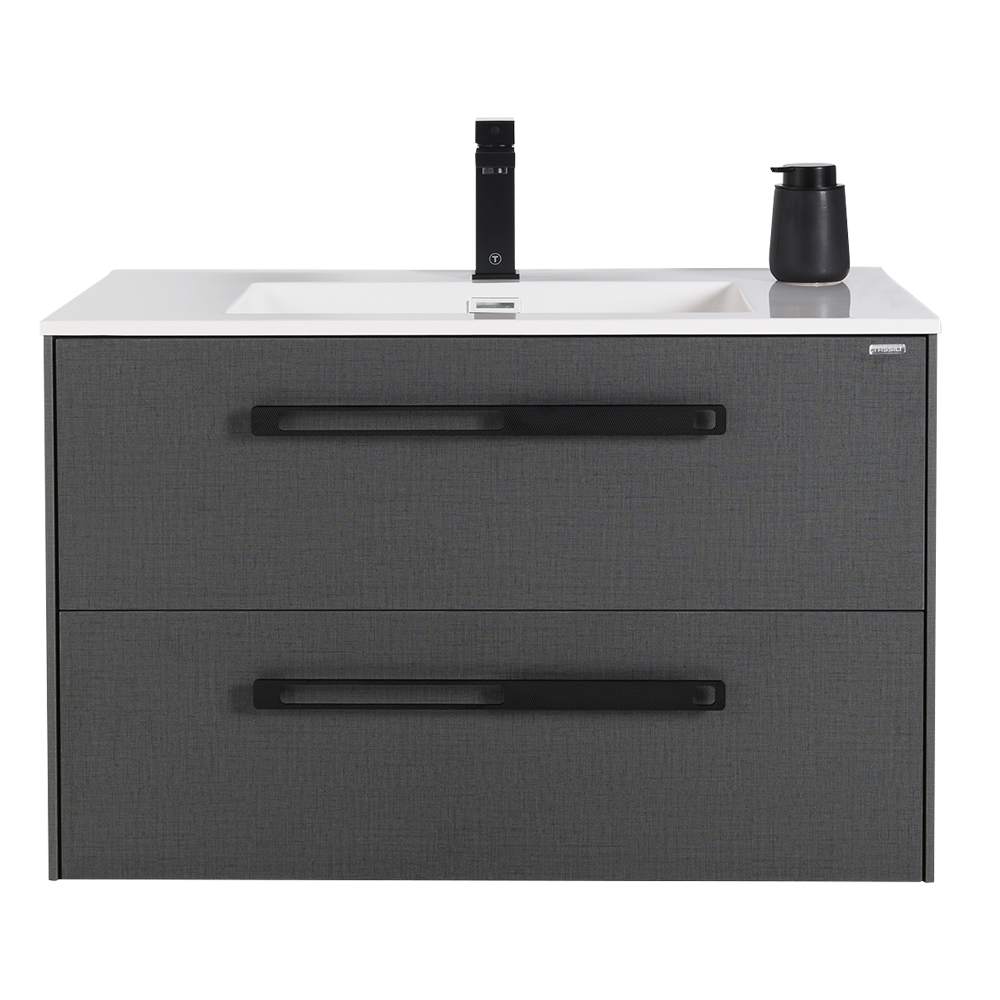 Meuble-lavabo Elina fini sergé 36 po TASSILI SUPRA