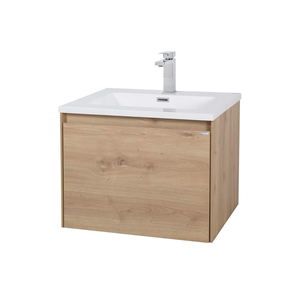 Meuble-lavabo Leona fini naturel 24 po TASSILI SUPRA