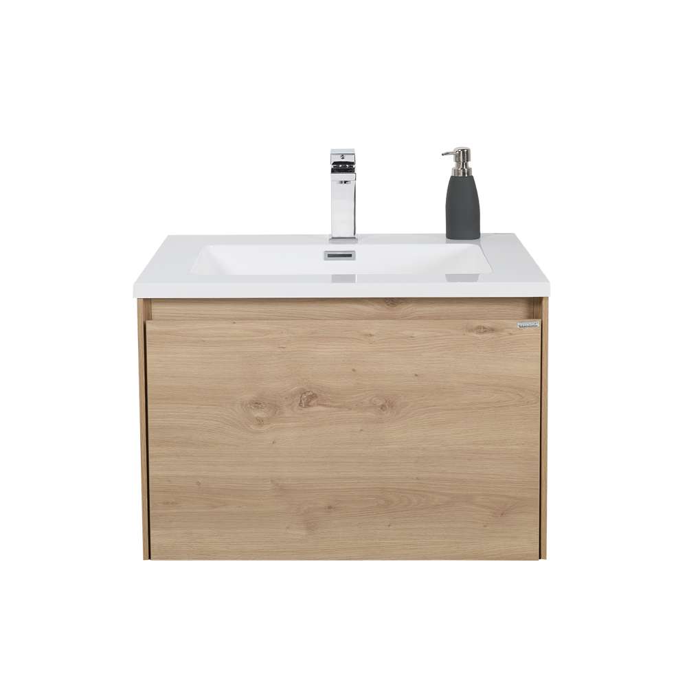 Meuble-lavabo Leona fini naturel 30 po TASSILI SUPRA