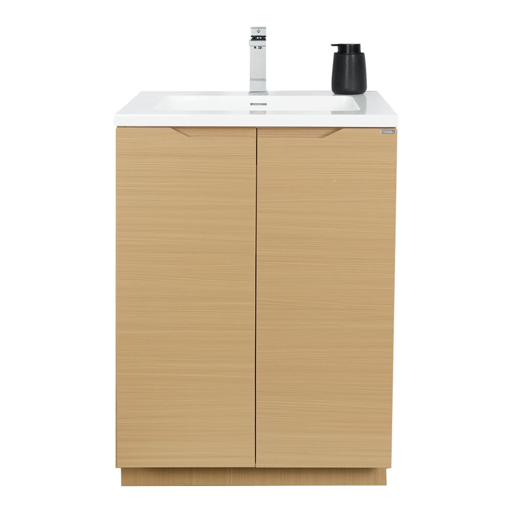 TASSILI Debora Vanity Oak Finish 24 in.