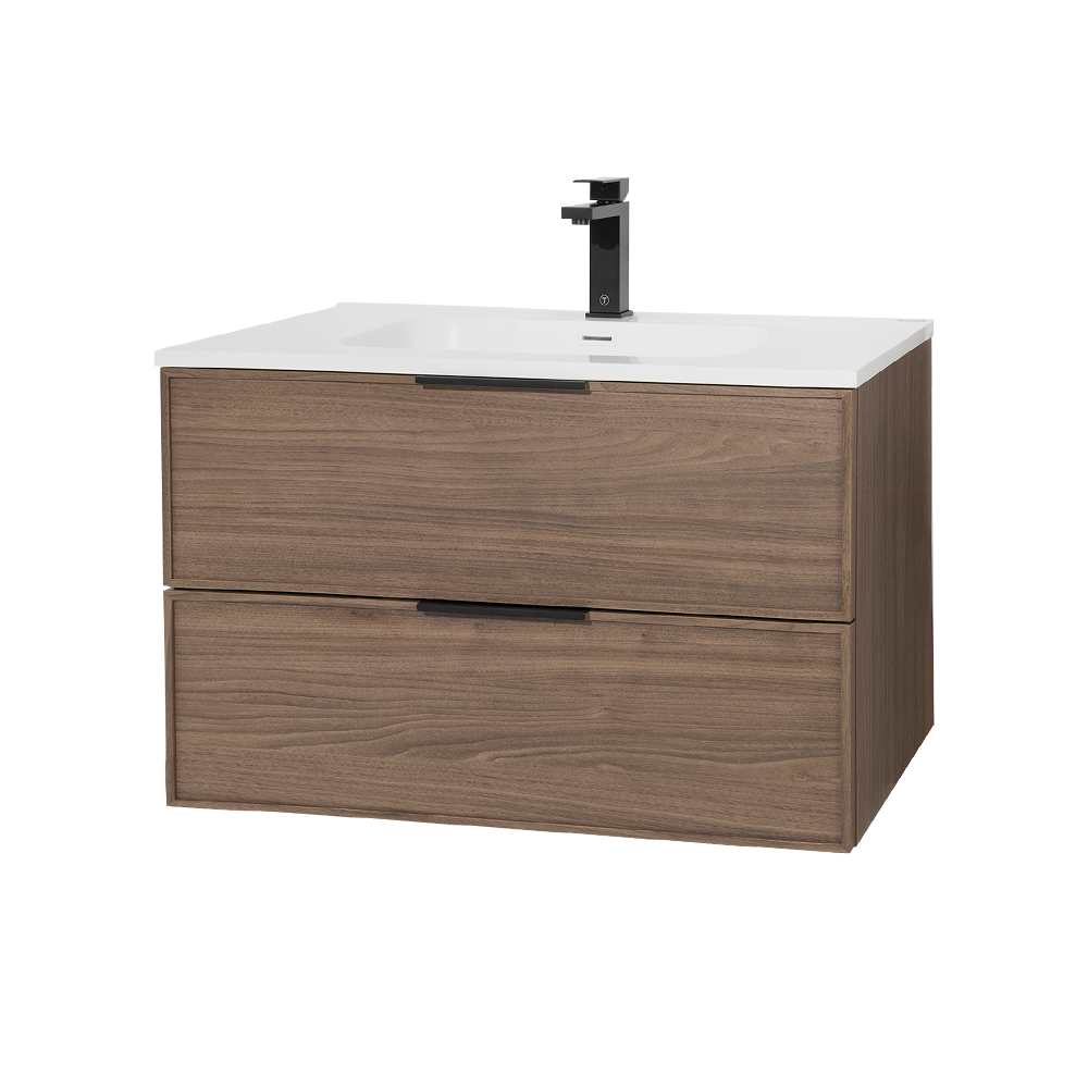 TASSILI SUPRA Abygaelle Vanity Walnut Finish 30 in.