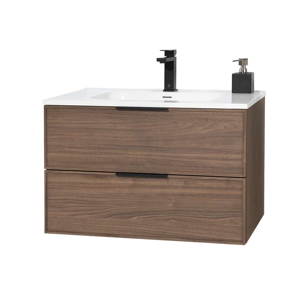 TASSILI SUPRA Abygaelle Vanity Walnut Finish 30 in.