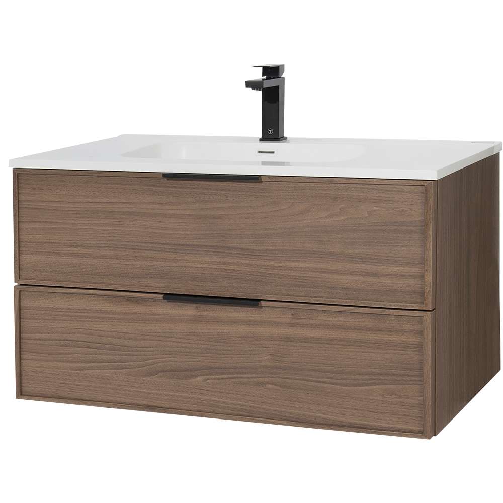 TASSILI SUPRA Abygaelle Vanity Walnut Finish 40 in.