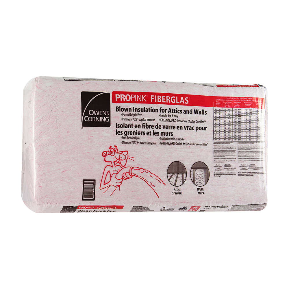 OWENS CORNING Propink Fibreglass Blow-In Insulation 33.1 lb