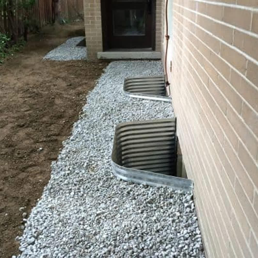 Window Well 36&nbsp;in&nbsp;x&nbsp;12&nbsp;in&nbsp;x&nbsp;12&nbsp;in