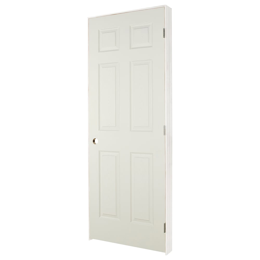 Porte prémontée Colonist 28&nbsp;po droite bâti 4&nbsp;9/16&nbsp;po