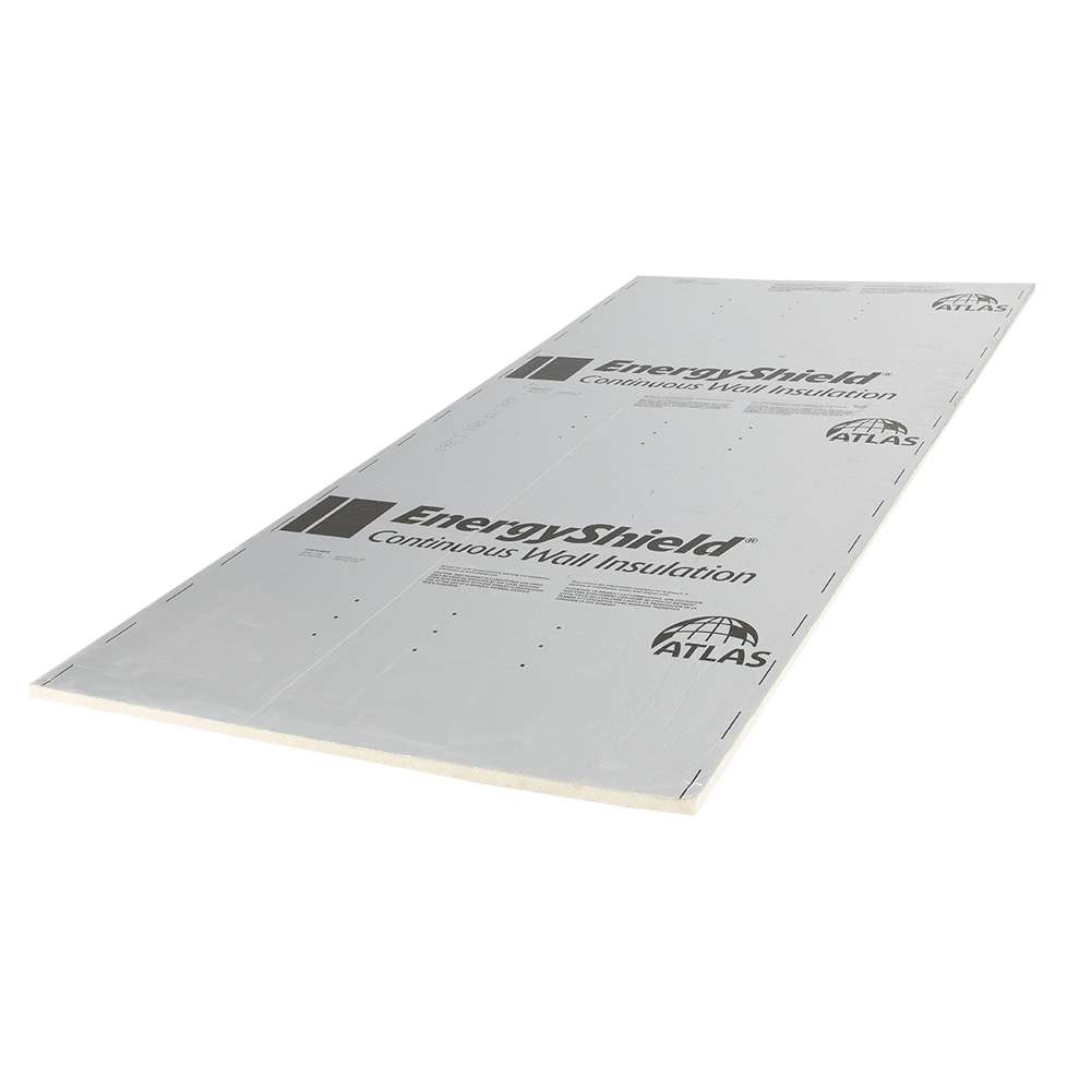 Polyisocyanurate Insulation Panel (2-Side Aluminum) 1/2 in. x 4 ft. x 8 ft.
