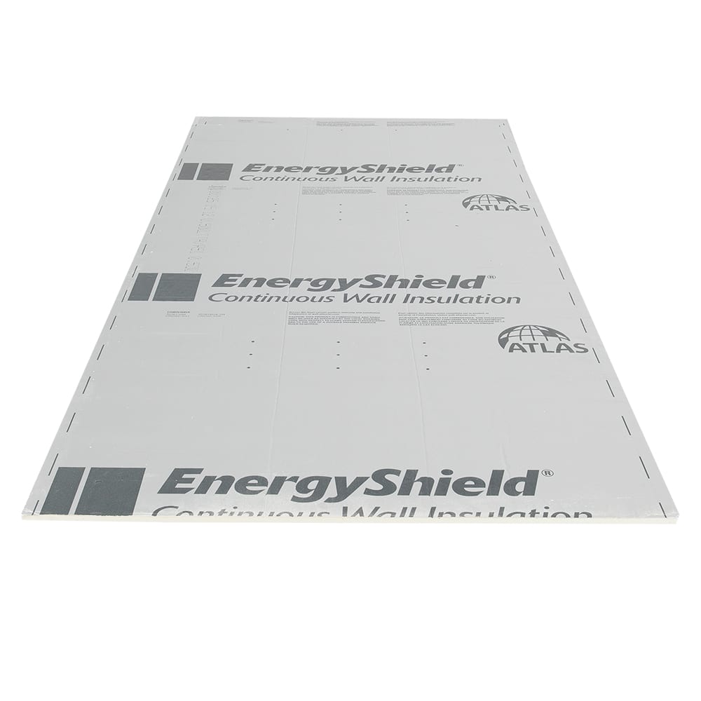 Polyisocyanurate Insulation Panel (2-Side Aluminum) 1/2 in. x 4 ft. x 8 ft.