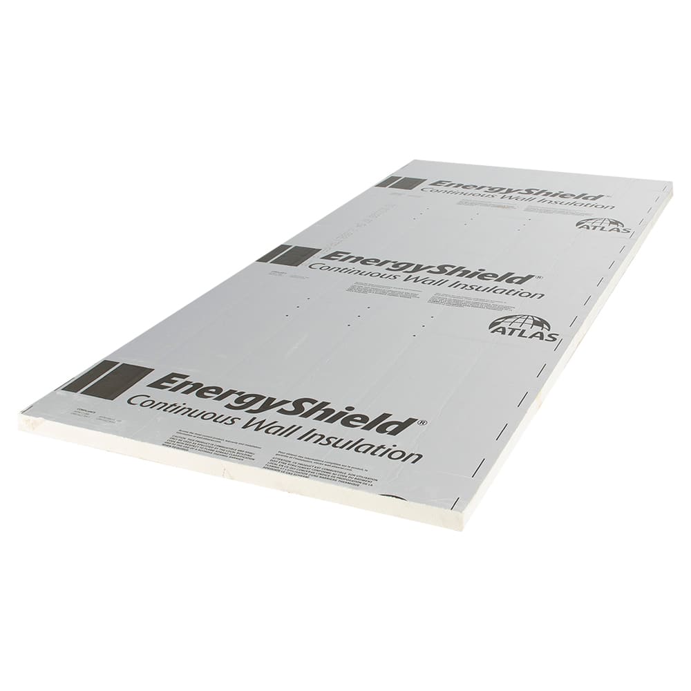 Panneau isolant polyiso aluminium 2 côtés 2 po x 4 pi x 8 pi