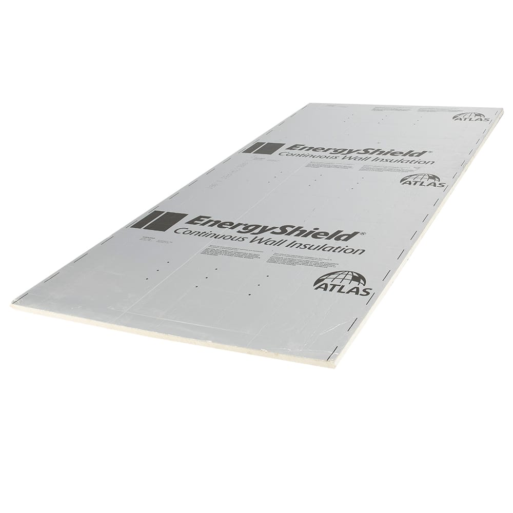 Panneau isolant polyiso aluminium 2 côtés 3/4 po x 4 pi x 8 pi
