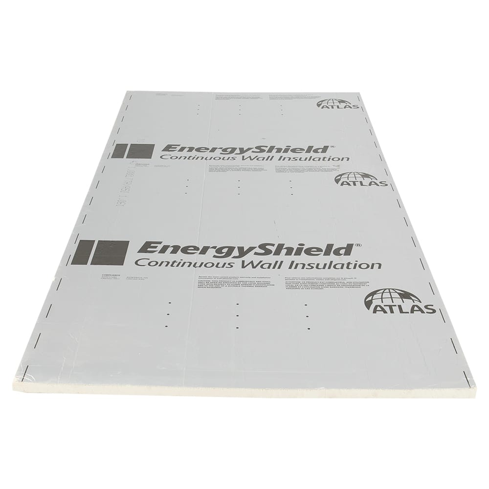 Panneau isolant polyiso aluminium 2 côtés 3/4 po x 4 pi x 9 pi