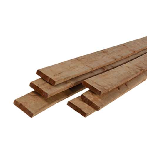 Select Brown Treated Lumber 1 in. x 3 in. x 8 ft.