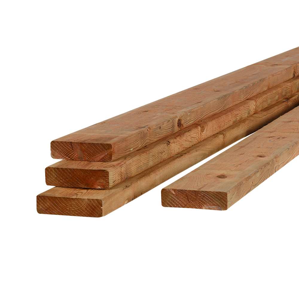 Select Brown Treated Lumber 2 in. x 6 in. x 12 ft.