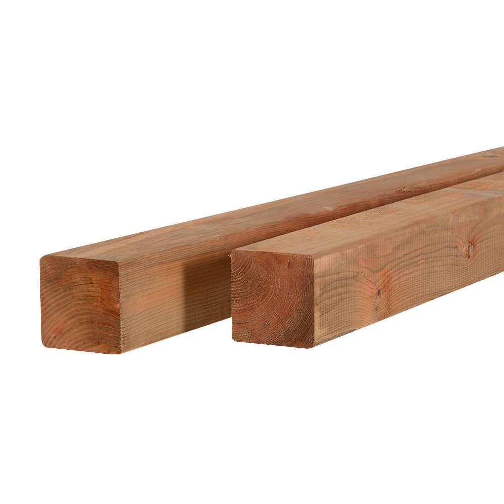 Select Brown Treated Lumber 6 in. x 6 in. x 16 ft.