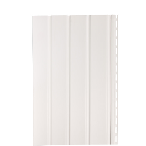 Revêtement de vinyle vertical d'intérieur Agri-Panel blanc 8&nbsp;po&nbsp;x&nbsp;12&nbsp;pi&nbsp;6&nbsp;po