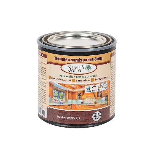 Teinture et vernis Noyer foncé 236 ml