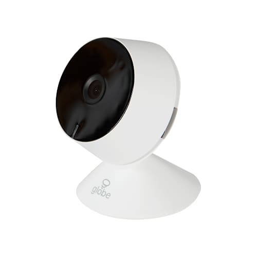 Caméra de sécurité intelligente intérieure blanche