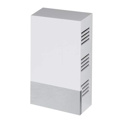 Carillon de sonnette intelligente avec ou sans fil blanc