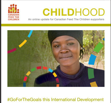 Cover of Childhood, CFTC's monthly newsletter