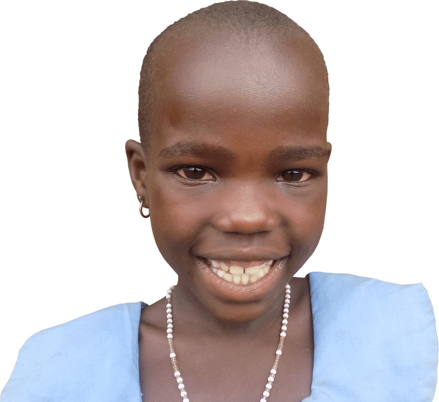 Smiling African girl