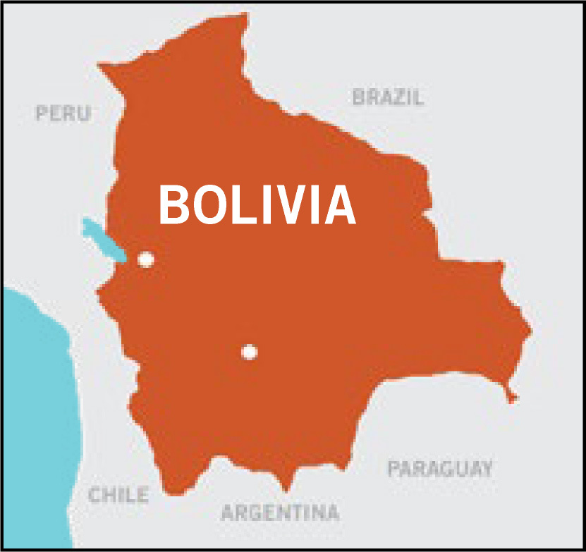 Bolivia Map