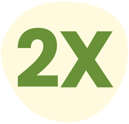 2X match icon