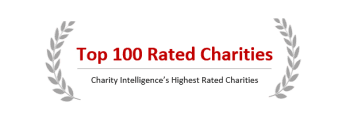 Charity Intelligence Top 100 Rated Charity logo