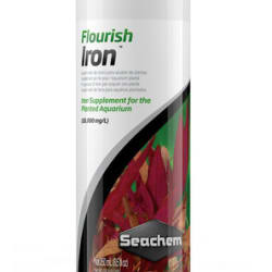 Seachem Flourish Iron 100ml: Ferro Líquido para Aquários Plantados Saudáveis