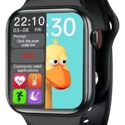 Smartwatch Masculino Iwo HW12 - Tela Infinita 40mm, Preto
