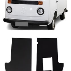 Par Moldura Aro Farol VW Kombi 1986-1995 - Reposição de Qualidade